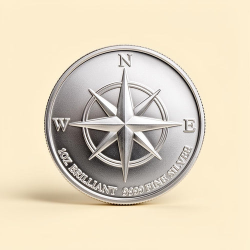1 oz Compass Series Silver Coin